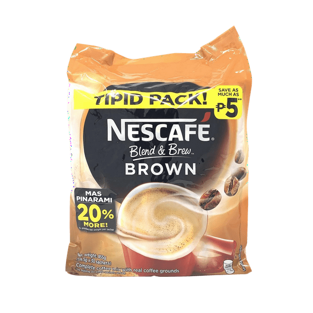 28 sachets x 19g NESCAFE BLEND /& BREW 3-in-1 Instant Coffee Mix ORIGINAL